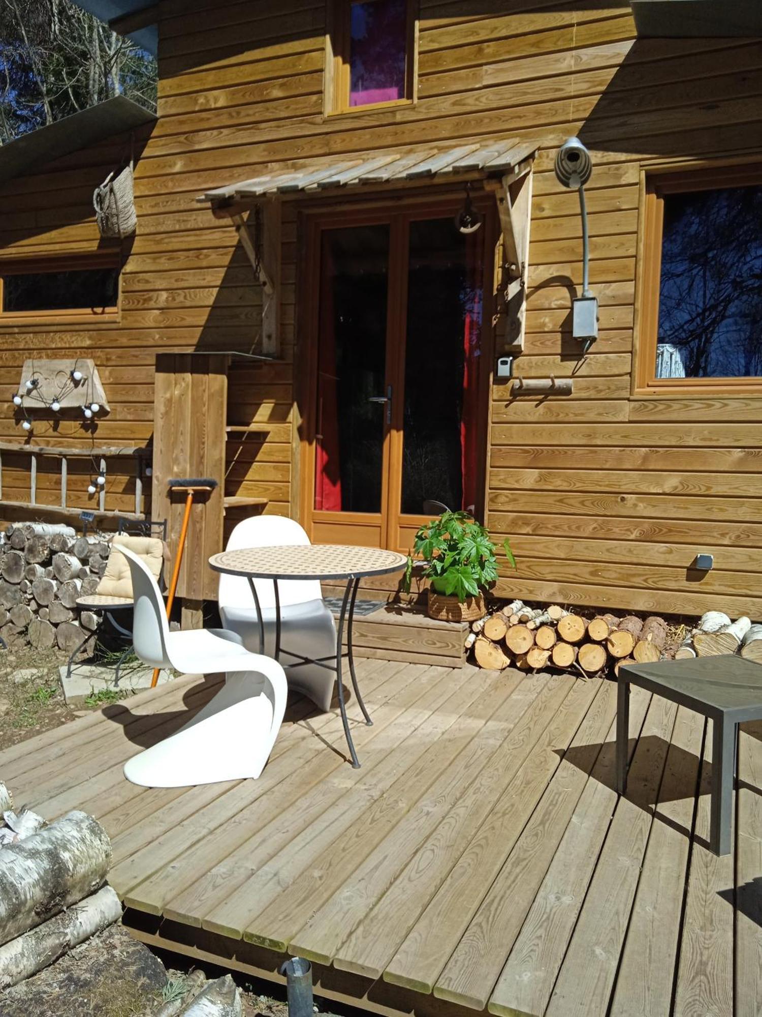 Chalet Libellule Domaine De La Mamounette Champclause Εξωτερικό φωτογραφία
